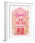 Pink House-Cat Coquillette-Framed Giclee Print