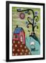 Pink House-Karla Gerard-Framed Giclee Print