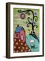 Pink House-Karla Gerard-Framed Giclee Print