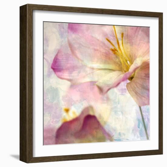 Pink Hyacinth V-Honey Malek-Framed Art Print