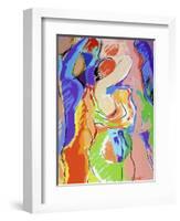 Pink Impression-Diana Ong-Framed Giclee Print