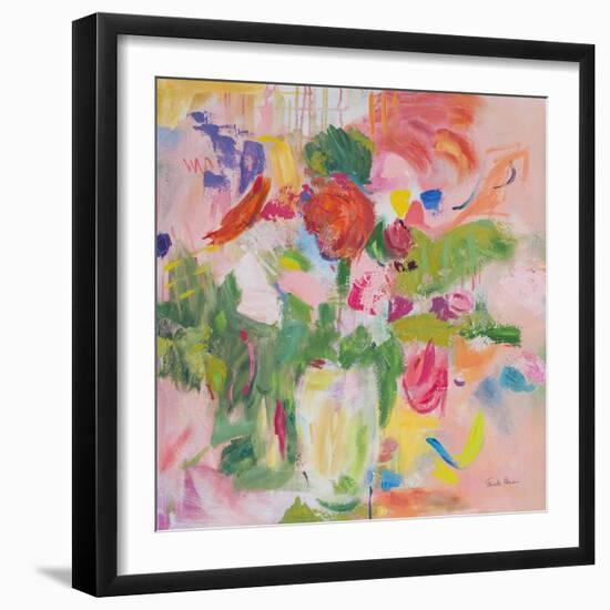 Pink Impressionism-Farida Zaman-Framed Art Print