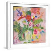 Pink Impressionism-Farida Zaman-Framed Art Print