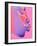 Pink Kiss-Abstract Graffiti-Framed Giclee Print