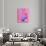 Pink Kiss-Abstract Graffiti-Giclee Print displayed on a wall