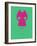 Pink Kitty Multilingual Poster-NaxArt-Framed Art Print