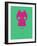 Pink Kitty Multilingual Poster-NaxArt-Framed Art Print