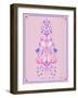 Pink La Mort-Cat Coquillette-Framed Art Print