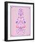 Pink La Mort-Cat Coquillette-Framed Art Print