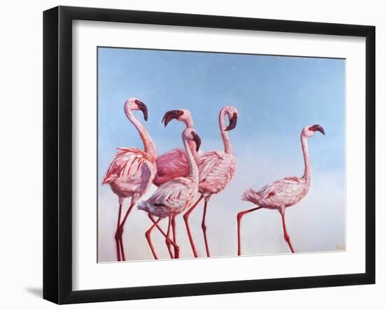 Pink Ladies-Lucia Heffernan-Framed Art Print