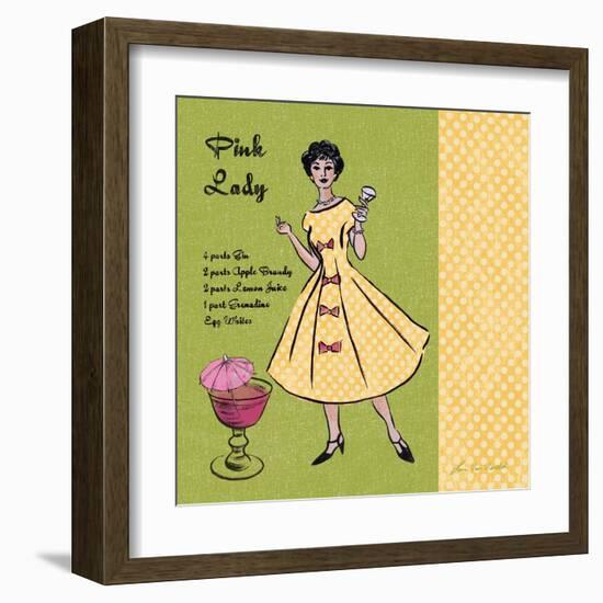 Pink Lady-Lisa Ven Vertloh-Framed Art Print