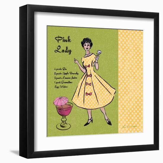 Pink Lady-Lisa Ven Vertloh-Framed Art Print