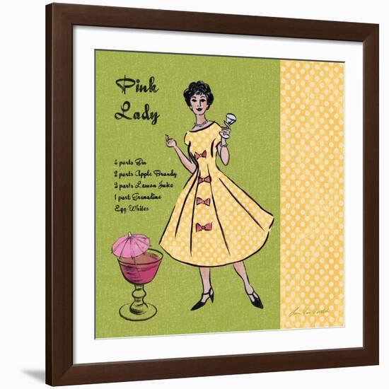 Pink Lady-Lisa Ven Vertloh-Framed Art Print