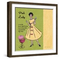 Pink Lady-Lisa Ven Vertloh-Framed Art Print