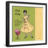 Pink Lady-Lisa Ven Vertloh-Framed Art Print