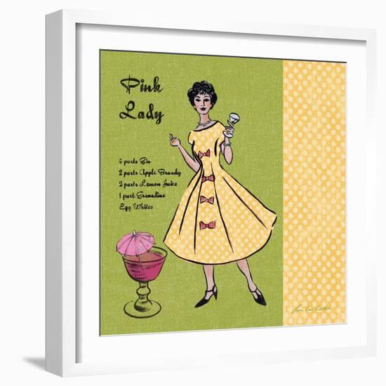 Pink Lady-Lisa Ven Vertloh-Framed Art Print