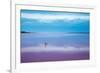 Pink lagoon at Port Gregory, Western Australia-David Noton-Framed Photographic Print