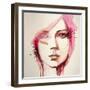 Pink Lana-null-Framed Art Print