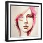 Pink Lana-null-Framed Art Print