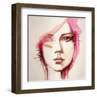 Pink Lana-null-Framed Art Print