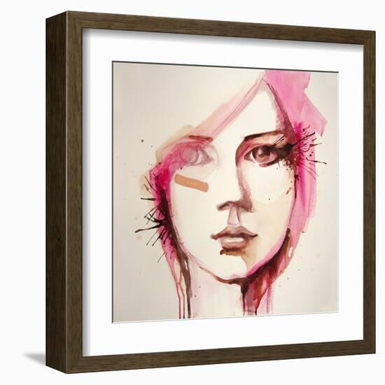 Pink Lana-null-Framed Art Print