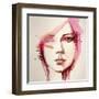 Pink Lana-null-Framed Art Print