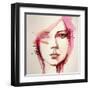 Pink Lana-null-Framed Art Print