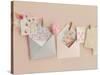Pink Letters-Mandy Lynne-Stretched Canvas