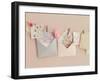 Pink Letters-Mandy Lynne-Framed Art Print