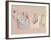 Pink Letters-Mandy Lynne-Framed Art Print