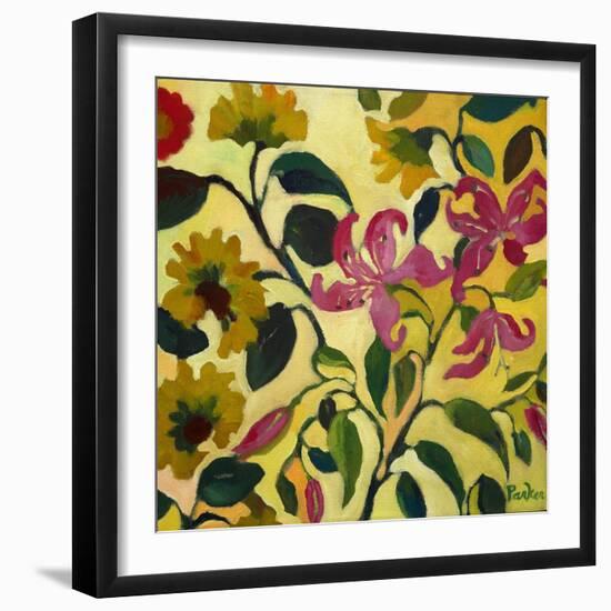 Pink Lilies-Kim Parker-Framed Giclee Print