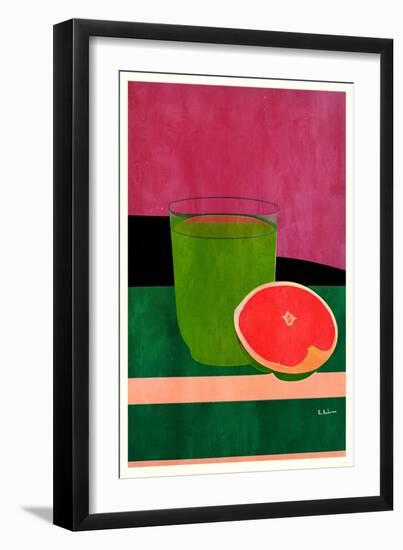 Pink, Little Grapefruit-Bo Anderson-Framed Giclee Print