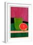 Pink, Little Grapefruit-Bo Anderson-Framed Giclee Print