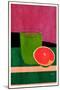 Pink, Little Grapefruit-Bo Anderson-Mounted Giclee Print