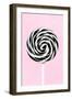 Pink Lollipop-Sisi and Seb-Framed Photo