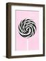 Pink Lollipop-Sisi and Seb-Framed Photo