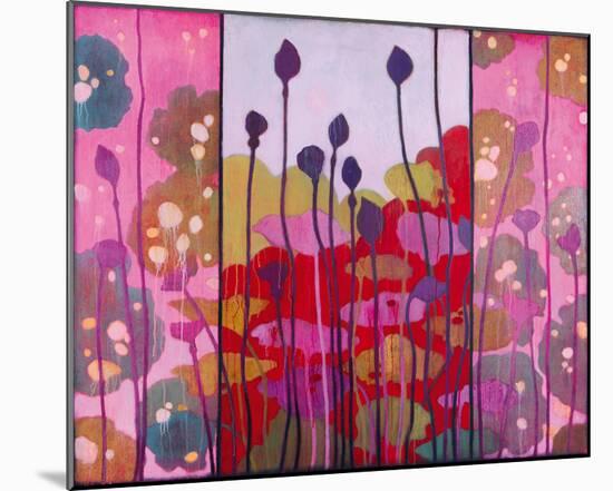 Pink Lotus-Sally Bennett Baxley-Mounted Giclee Print