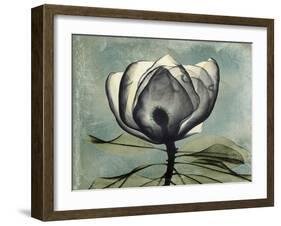 Pink Magnolia II-Albert Koetsier-Framed Art Print