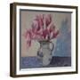 Pink magnolias, 2019-Sue Wales-Framed Giclee Print