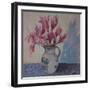 Pink magnolias, 2019-Sue Wales-Framed Giclee Print