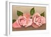 Pink Maman Cochet Roses-null-Framed Art Print