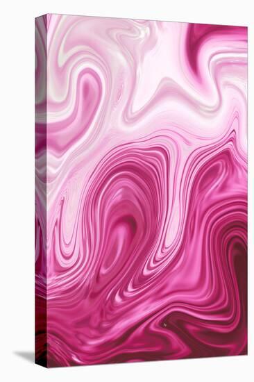 Pink Marble-Martina Pavlova-Stretched Canvas