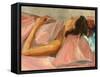 Pink Margaret, 2002-Daniel Clarke-Framed Stretched Canvas