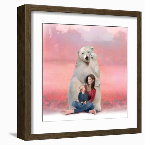 Pink Meadow-Nancy Tillman-Framed Art Print