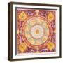 Pink Medallion I-Janice Gaynor-Framed Art Print