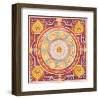 Pink Medallion I-Janice Gaynor-Framed Art Print