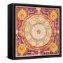 Pink Medallion I-Janice Gaynor-Framed Stretched Canvas