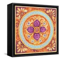 Pink Medallion II-Janice Gaynor-Framed Stretched Canvas