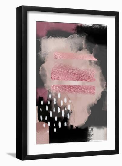 Pink Meditation-Urban Epiphany-Framed Art Print