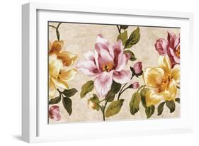 Pink Meets Yellow-Pamela Davis-Framed Art Print